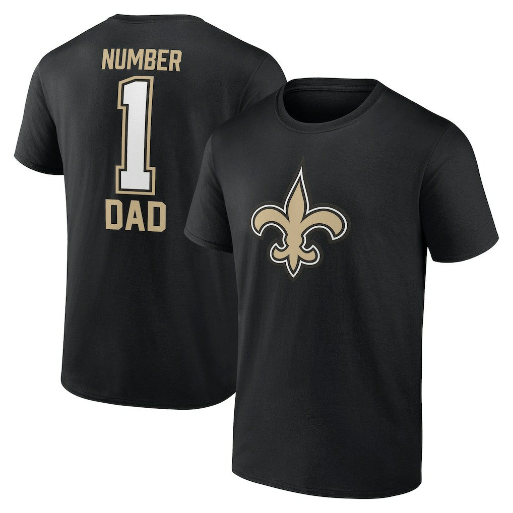 New Orleans Saints Father's Day T-Shirt Black | Fanatics