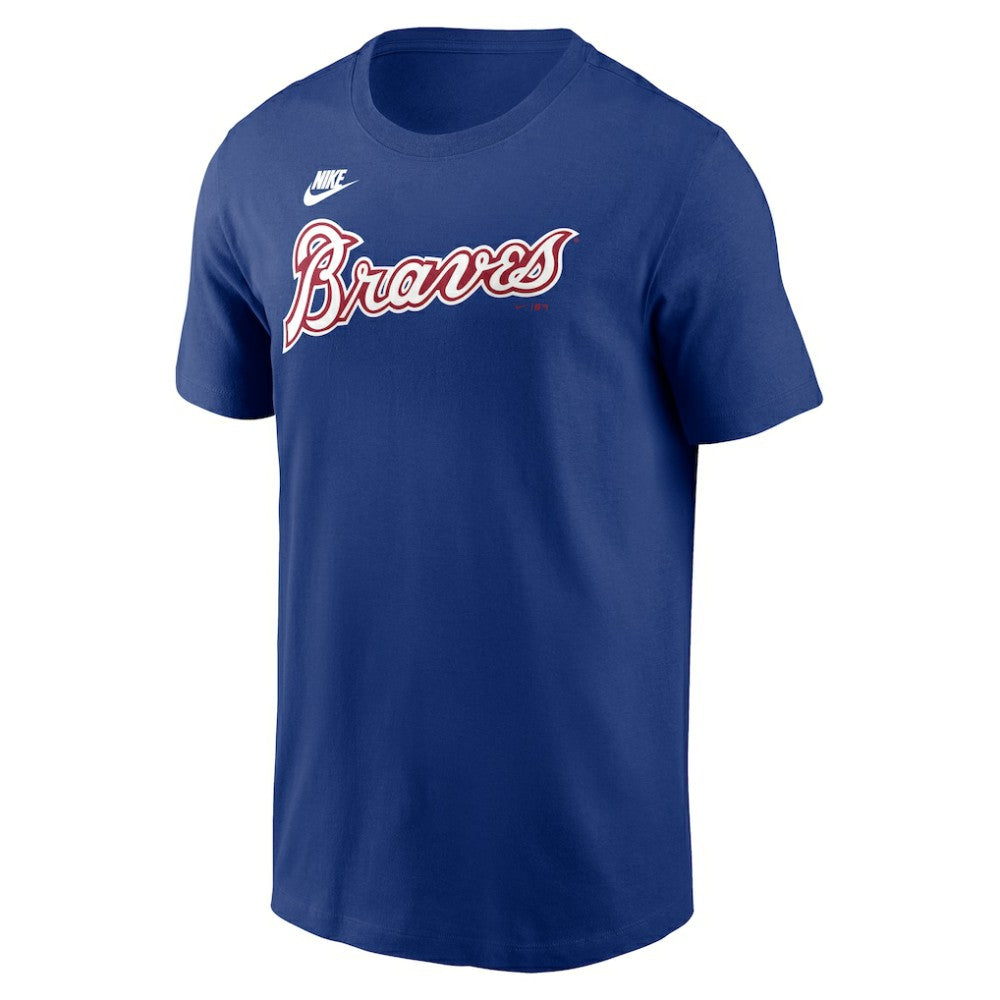 Hank Aaron Atlanta Braves Nike Cooperstown Collection Fuse Name & Number T-Shirt - MLB