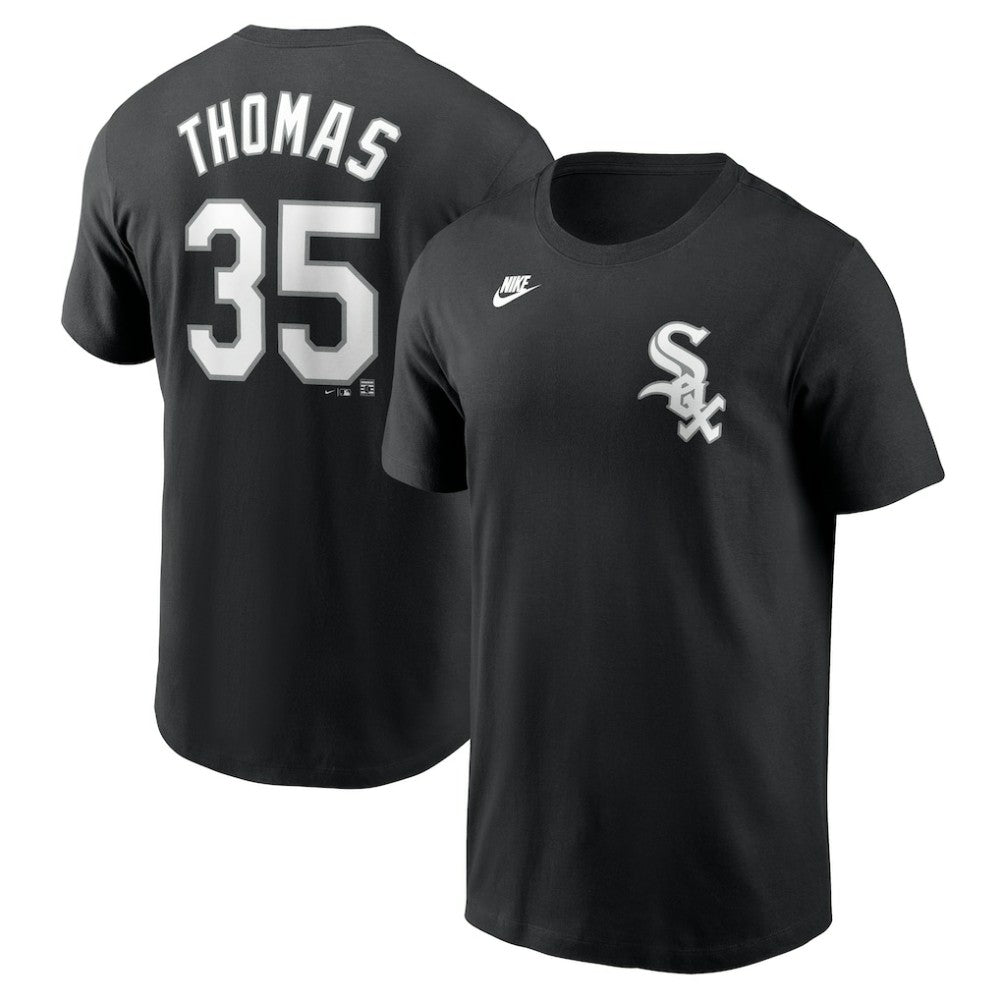 Frank Thomas Chicago White Sox Nike Cooperstown Collection Fuse Name & Number T-Shirt - MLB