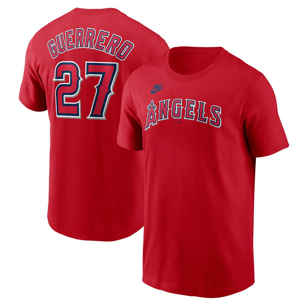 Vladimir Guerrero Los Angeles Angels Nike Fuse Name & Number T-Shirt - MLB