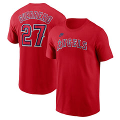 Vladimir Guerrero Los Angeles Angels Nike Fuse Name & Number T-Shirt - MLB