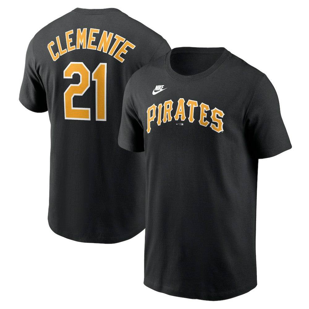 Roberto Clemente Pittsburgh Pirates Nike Fuse Name & Number T-Shirt - MLB
