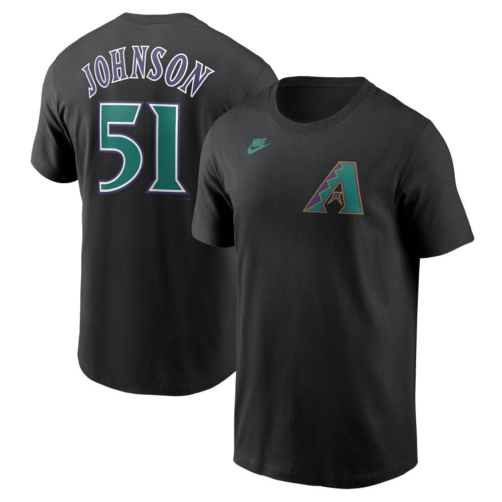 Randy Johnson Arizona Diamondbacks Nike Fuse Name & Number T-Shirt - MLB