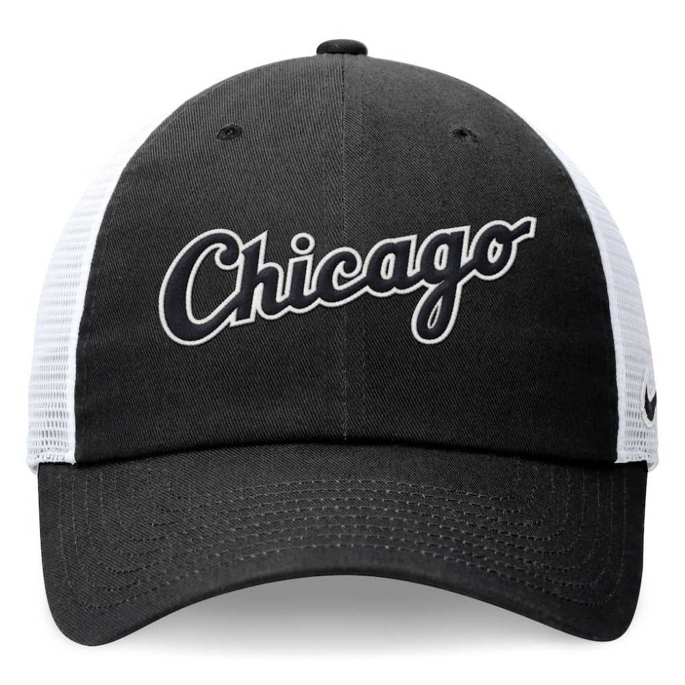 Chicago White Sox Nike Wordmark Adjustable Trucker Hat - MLB
