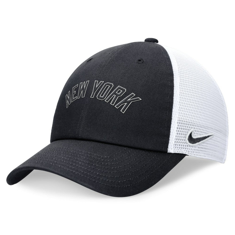 New York Yankees Nike Wordmark Adjustable Trucker Hat - MLB