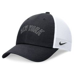 New York Yankees Nike Wordmark Adjustable Trucker Hat - MLB
