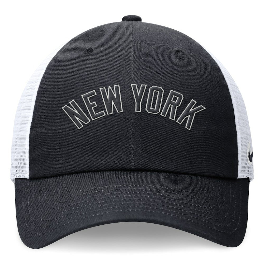 New York Yankees Nike Wordmark Adjustable Trucker Hat - MLB