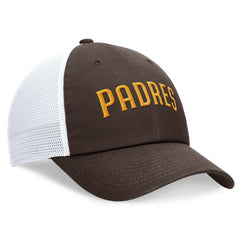San Diego Padres Nike Wordmark Adjustable Trucker Hat - MLB