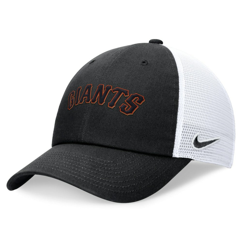 San Francisco Giants Nike Wordmark Adjustable Trucker Hat - MLB
