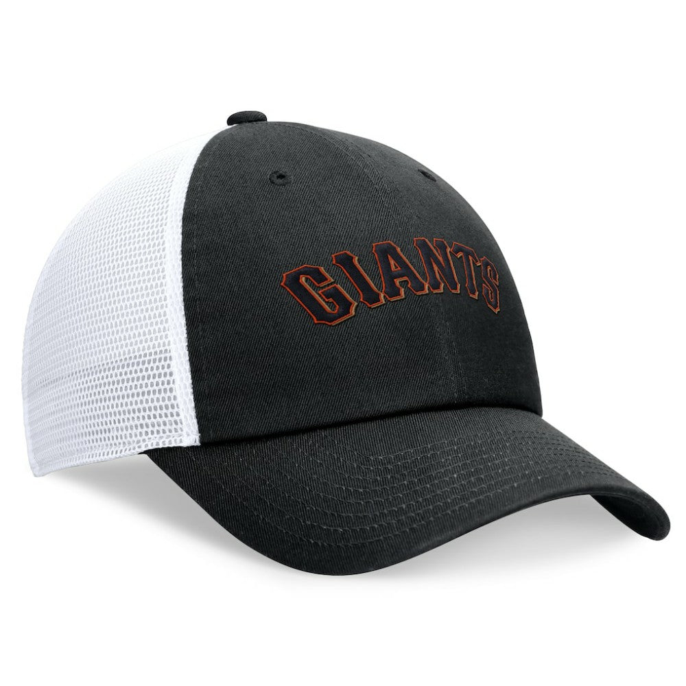 San Francisco Giants Nike Wordmark Adjustable Trucker Hat - MLB
