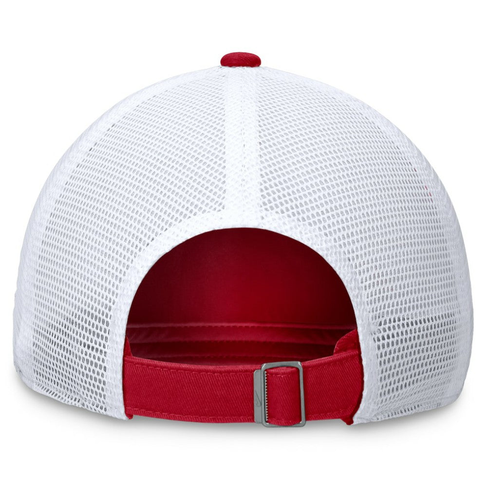 Washington Nationals Nike Wordmark Adjustable Trucker Hat - MLB