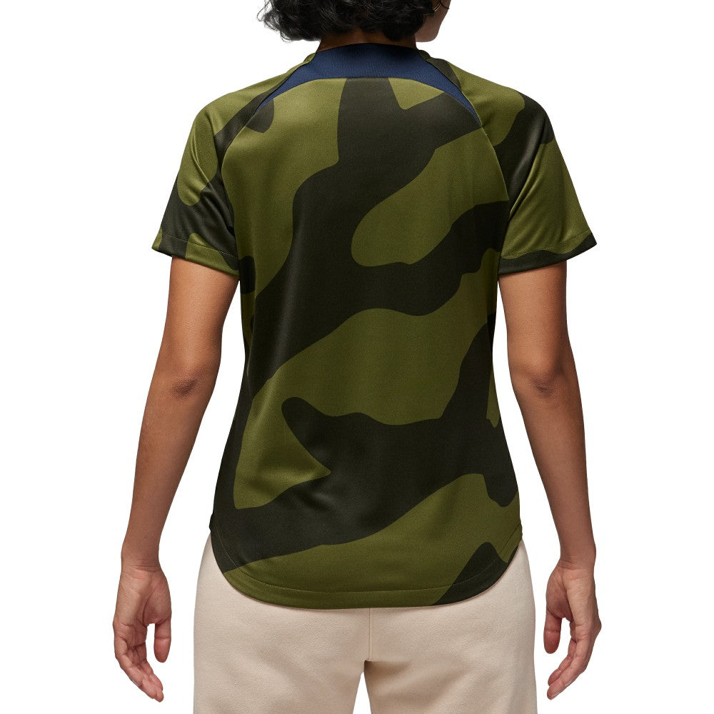 Paris Saint-Germain Jordan Brand Women's 2023/24 Fourth Academy Pro Pre-Match Top Olive | Jordan Online