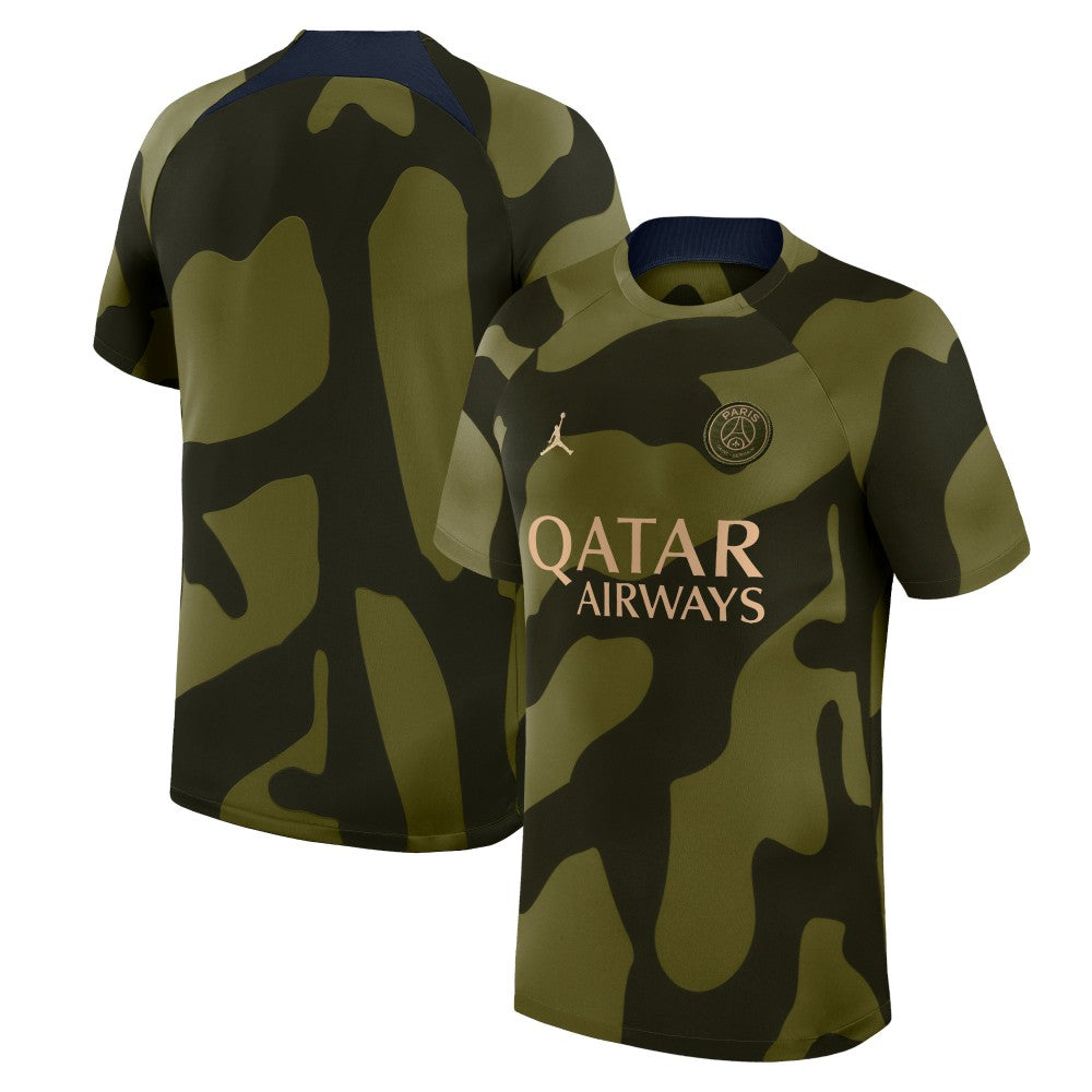 Paris Saint-Germain Jordan Brand 2023/24 Academy Pro Pre-Match Top Olive | Jordan Online