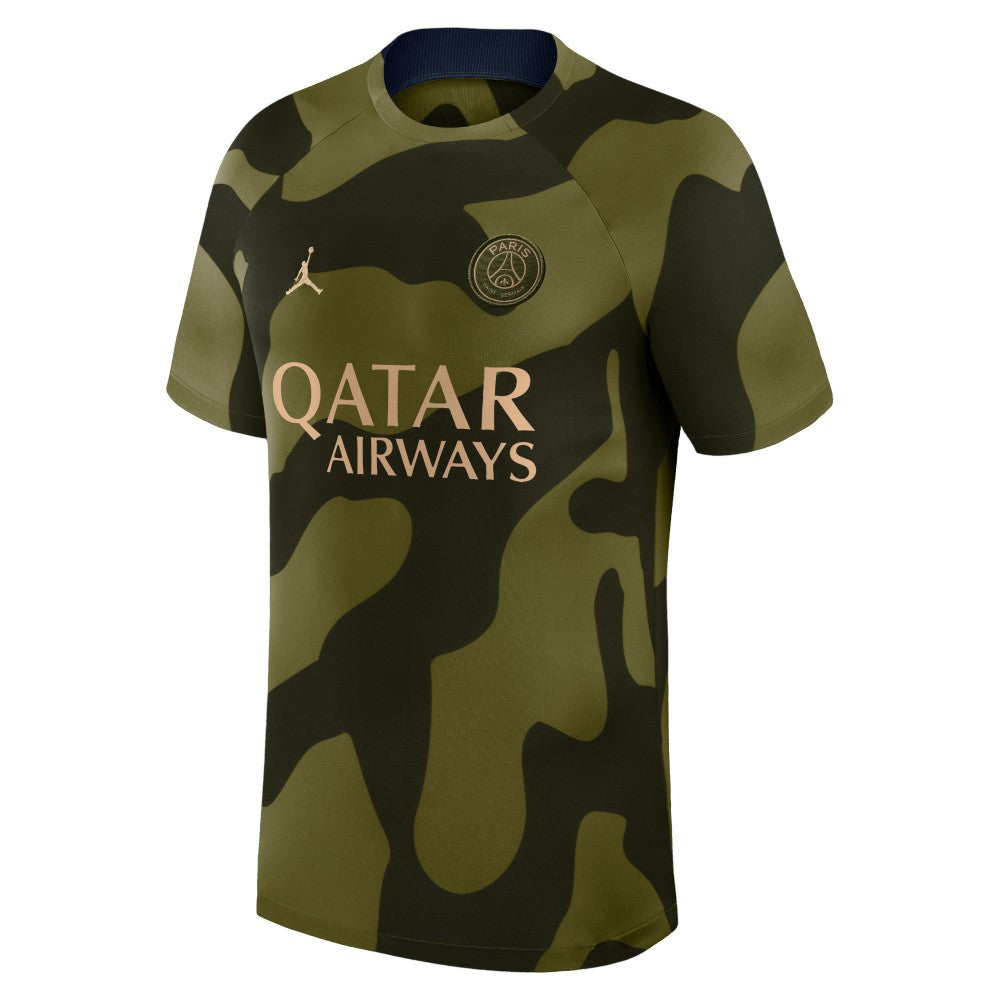 Paris Saint-Germain Jordan Brand 2023/24 Academy Pro Pre-Match Top Olive | Jordan Online