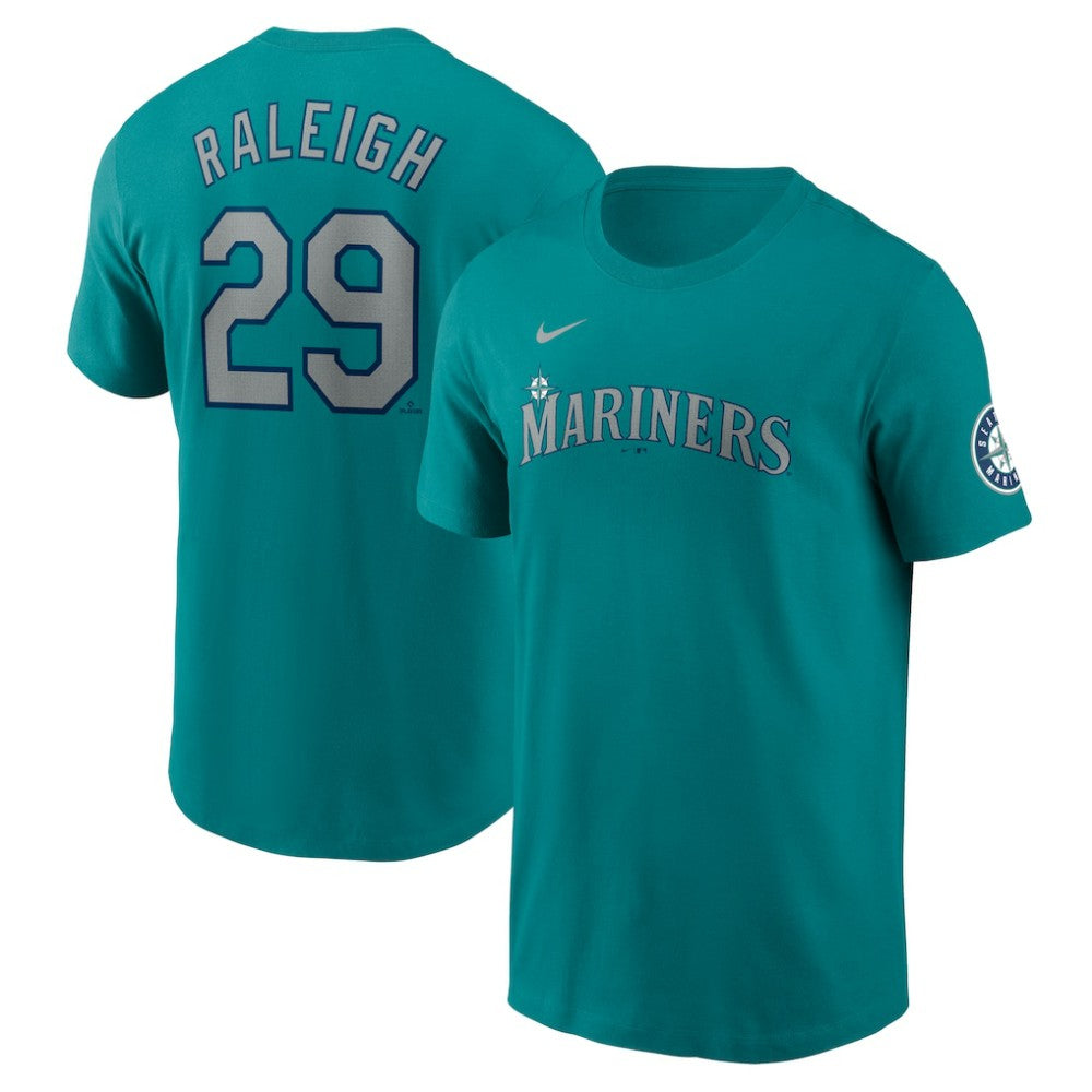 Cal Raleigh Seattle Mariners Nike Fuse Name & Number Inline T-Shirt - MLB