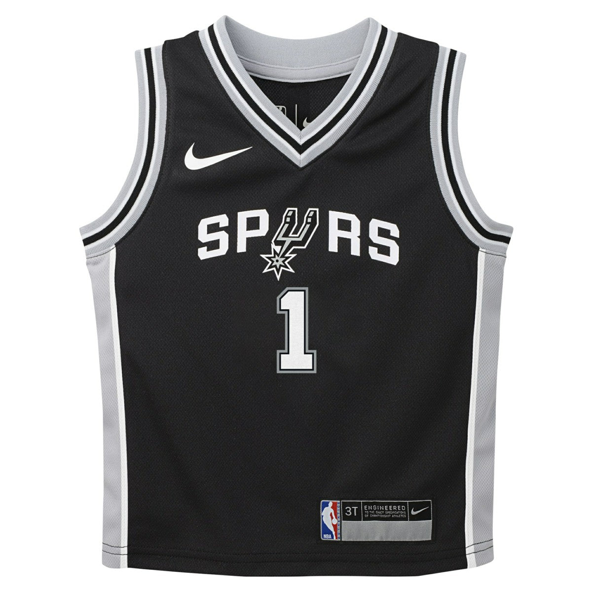 Victor Wembanyama San Antonio Spurs Preschool Swingman Player Jersey Icon Edition Black - NBA