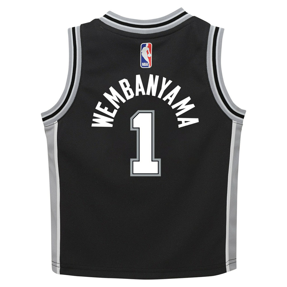 Victor Wembanyama San Antonio Spurs Preschool Swingman Player Jersey Icon Edition Black - NBA