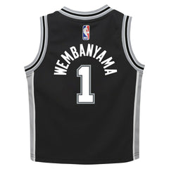 Victor Wembanyama San Antonio Spurs Preschool Swingman Player Jersey Icon Edition Black - NBA