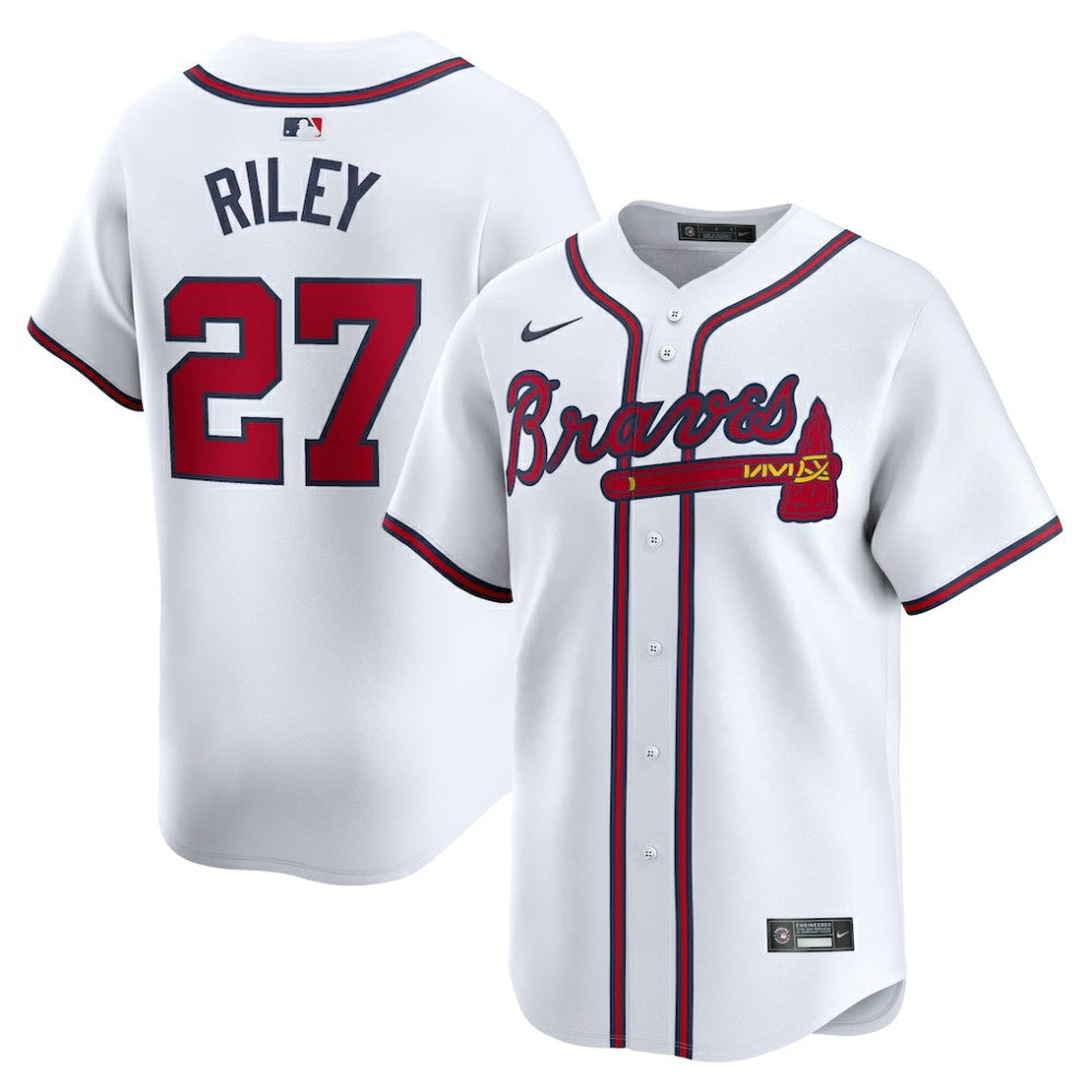 Austin Riley Atlanta Braves Nike Home Limited Player Jersey - MLB