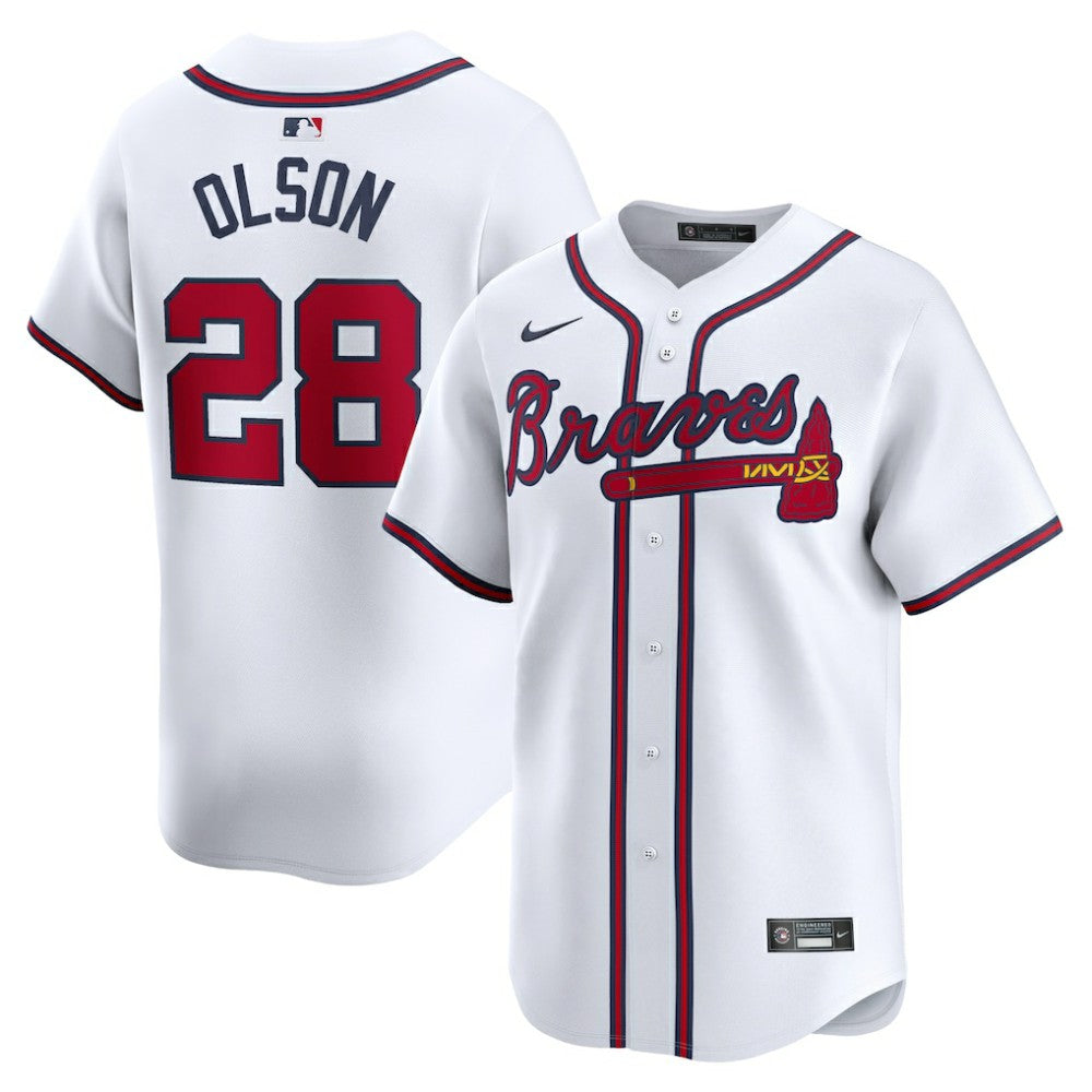 Matt Olson Atlanta Braves Nike Home Limited Player Jersey - MLB