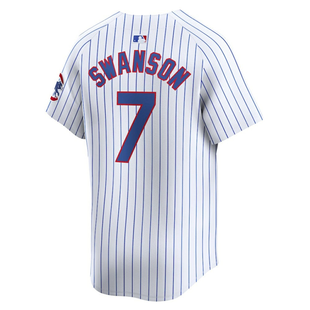 Dansby Swanson Chicago Cubs Nike Home Limited Player Jersey - MLB
