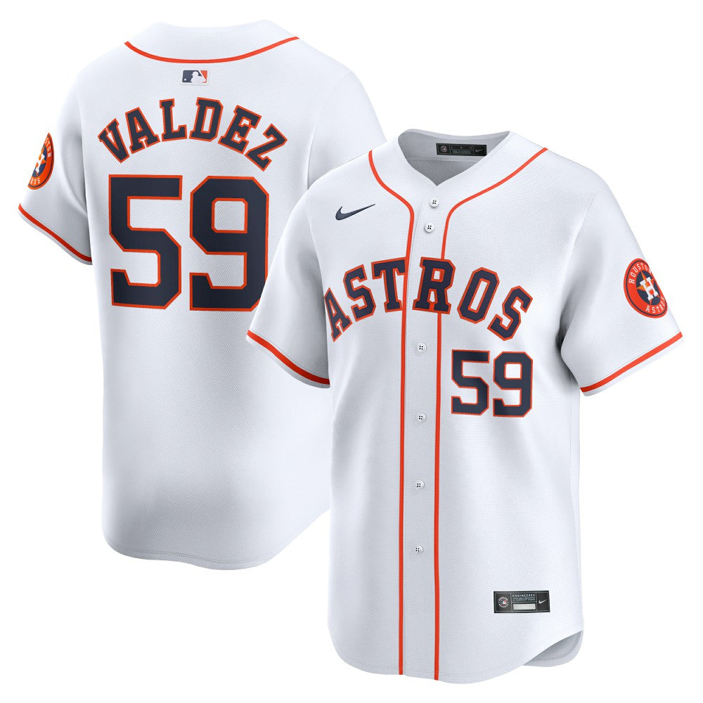 Framber Valdez Houston Astros Nike Home Limited Player Jersey - MLB
