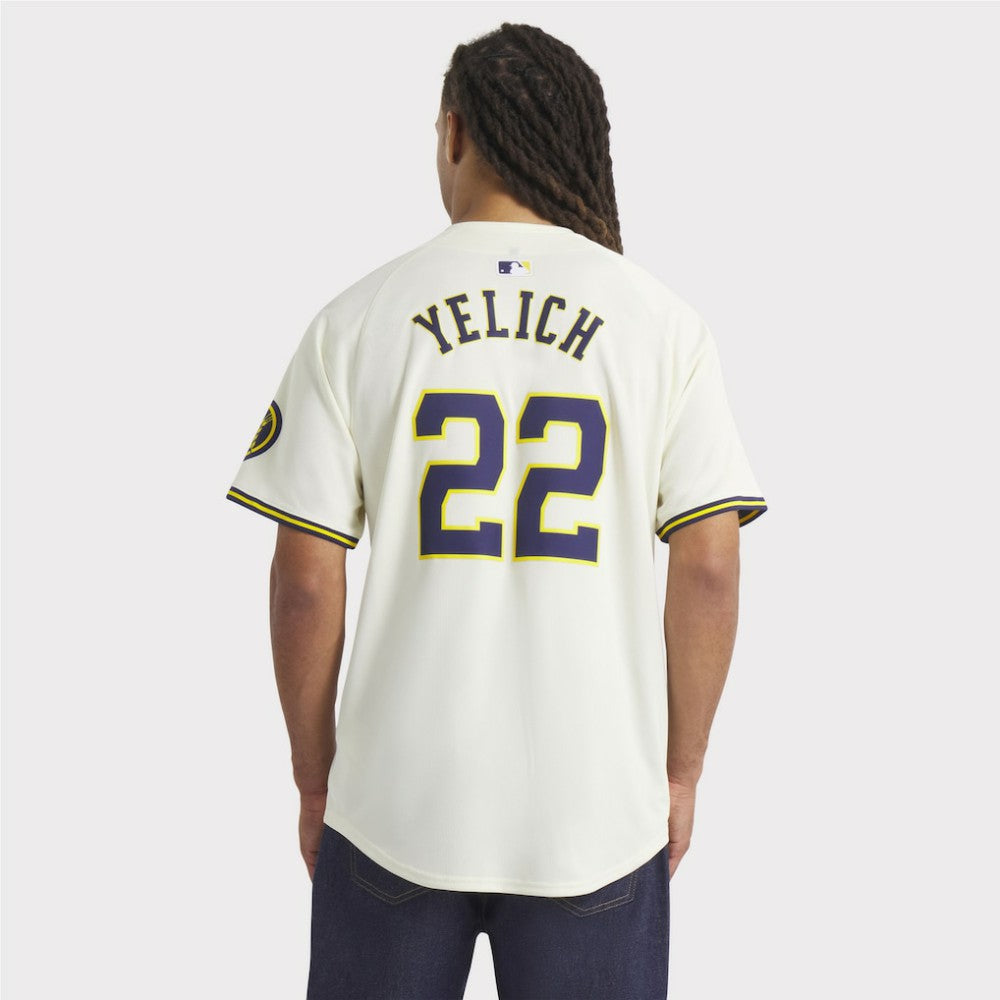Christian Yelich Milwaukee Brewers Nike Home Limited Player Jersey - MLB