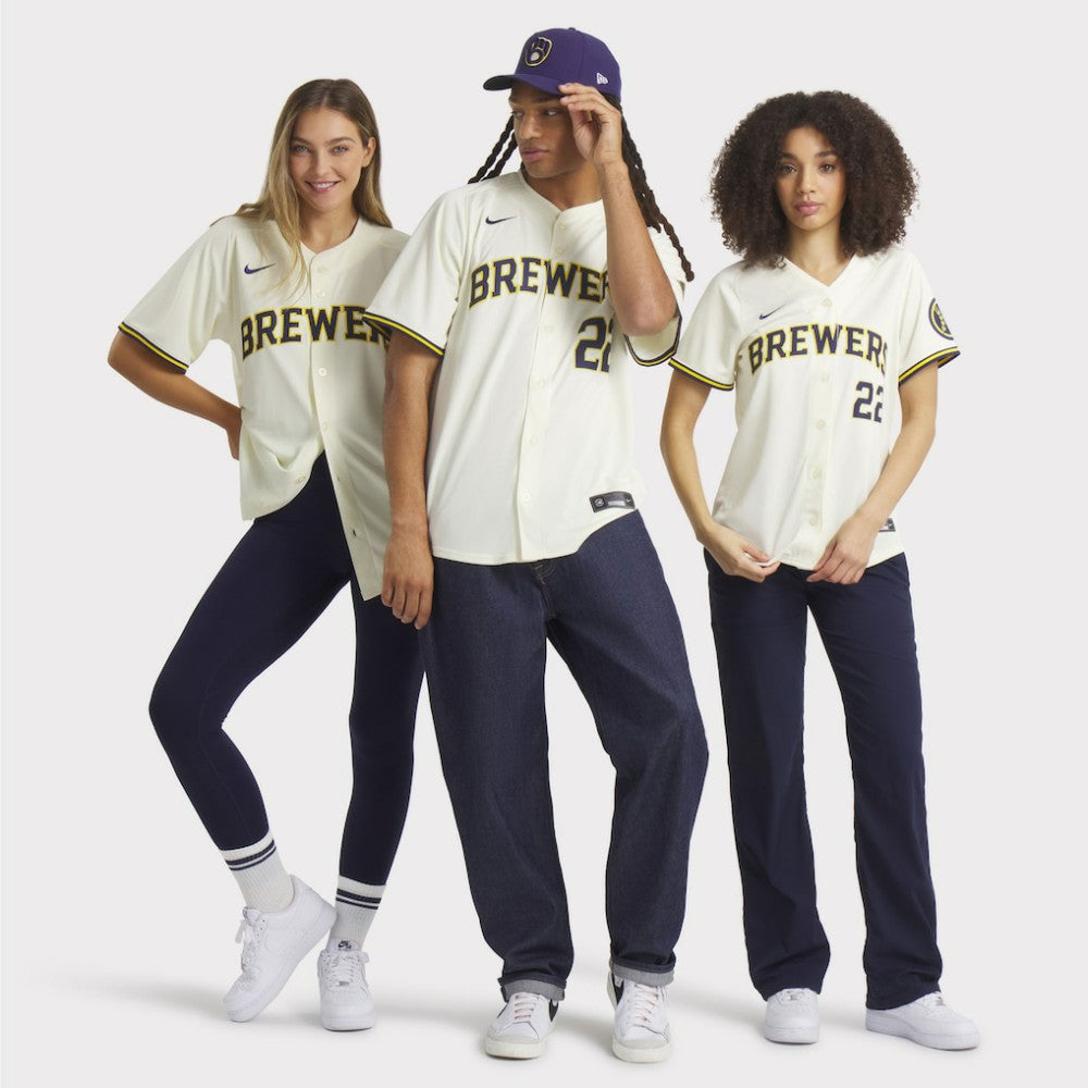 Christian Yelich Milwaukee Brewers Nike Home Limited Player Jersey - MLB