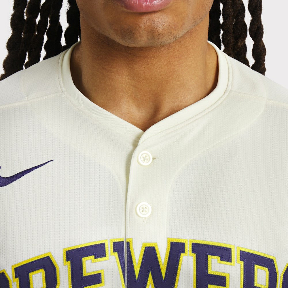 Christian Yelich Milwaukee Brewers Nike Home Limited Player Jersey - MLB