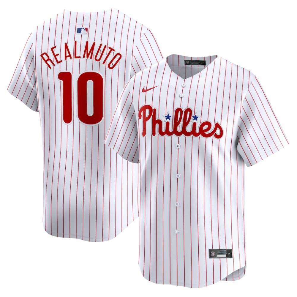 J.T. Realmuto Philadelphia Phillies Nike Home Limited Player Jersey - MLB