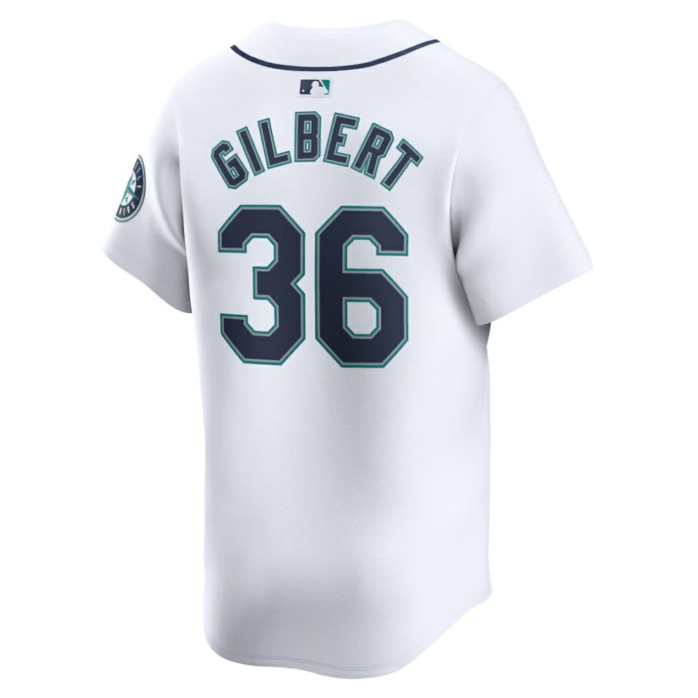 Logan Gilbert Seattle Mariners Nike Home Limited Player Jersey - MLB