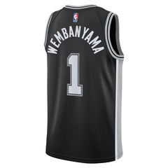 Victor Wembanyama San Antonio Spurs Youth Swingman Jersey Icon Edition Black - NBA