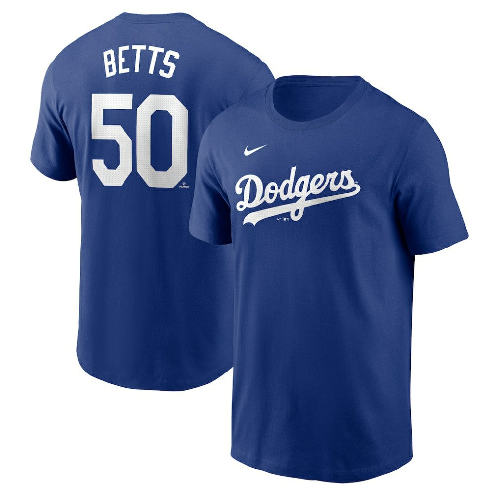 Mookie Betts Los Angeles Dodgers Nike Fuse Name & Number T-Shirt - MLB