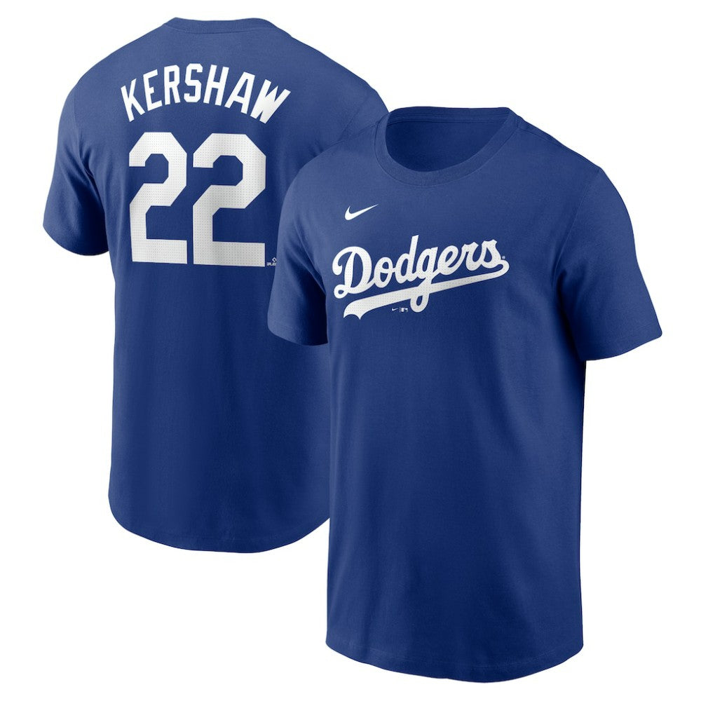 Clayton Kershaw Los Angeles Dodgers Nike Fuse Name & Number T-Shirt - MLB