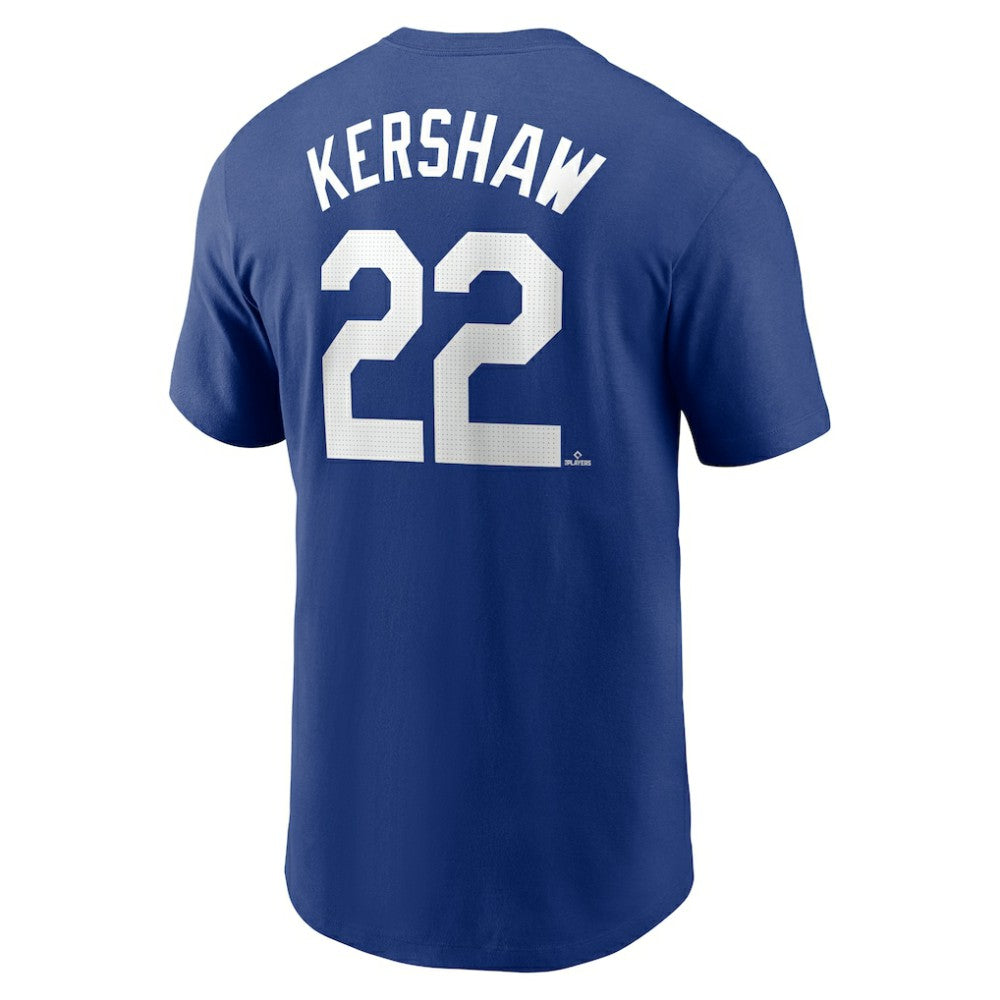 Clayton Kershaw Los Angeles Dodgers Nike Fuse Name & Number T-Shirt - MLB