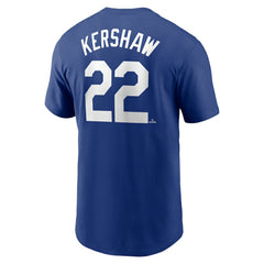 Clayton Kershaw Los Angeles Dodgers Nike Fuse Name & Number T-Shirt - MLB