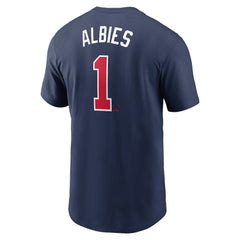 Ozzie Albies Atlanta Braves Nike Fuse Name & Number T-Shirt - MLB