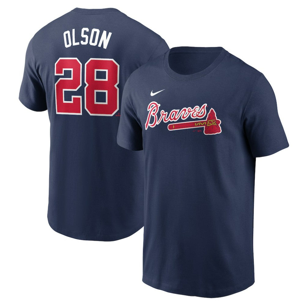 Matt Olson Atlanta Braves Nike Fuse Name & Number T-Shirt - MLB