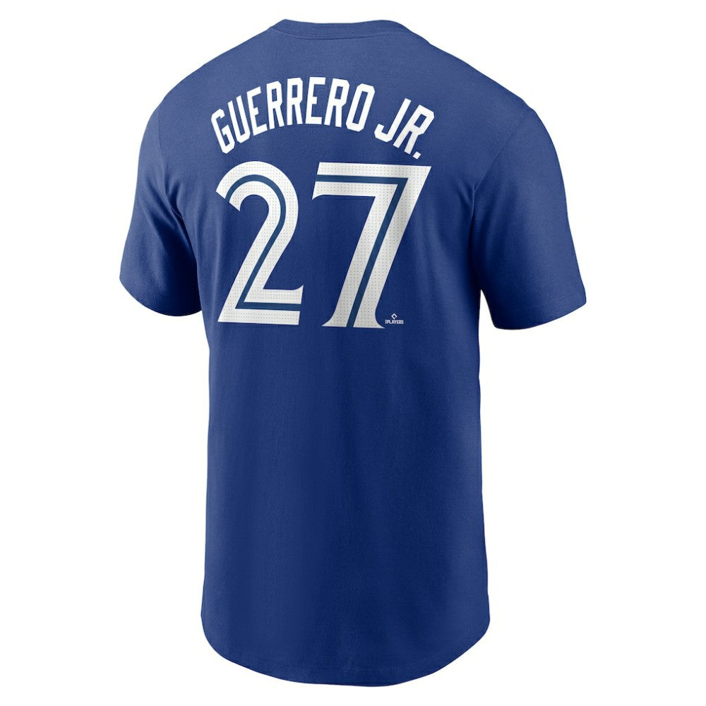 Vladimir Guerrero Jr. Toronto Blue Jays Nike Fuse Name & Number T-Shirt - MLB