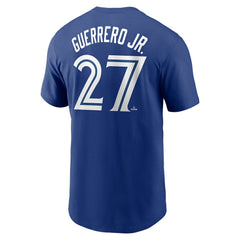Vladimir Guerrero Jr. Toronto Blue Jays Nike Fuse Name & Number T-Shirt - MLB