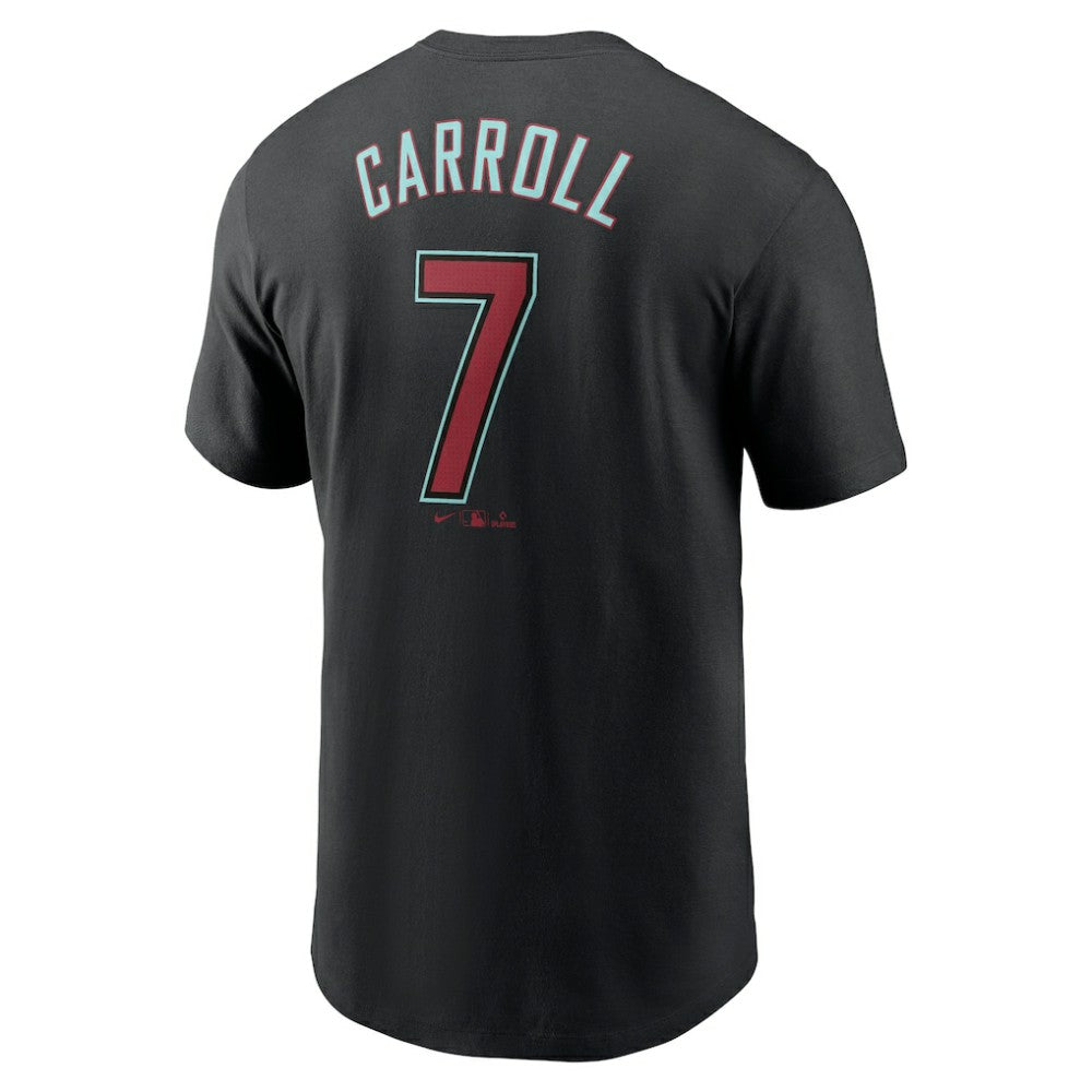 Corbin Carroll Arizona Diamondbacks Nike Fuse Name & Number T-Shirt - MLB