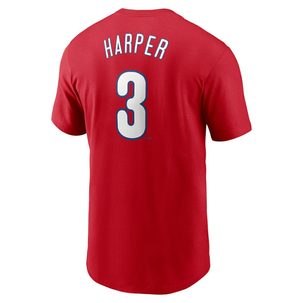 Bryce Harper Philadelphia Phillies Nike Fuse Name & Number T-Shirt - MLB