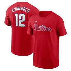 Kyle Schwarber Philadelphia Phillies Nike Fuse Name & Number T-Shirt - MLB