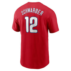 Kyle Schwarber Philadelphia Phillies Nike Fuse Name & Number T-Shirt - MLB