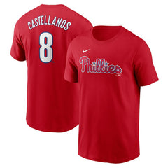 Nick Castellanos Philadelphia Phillies Nike Fuse Name & Number T-Shirt - MLB