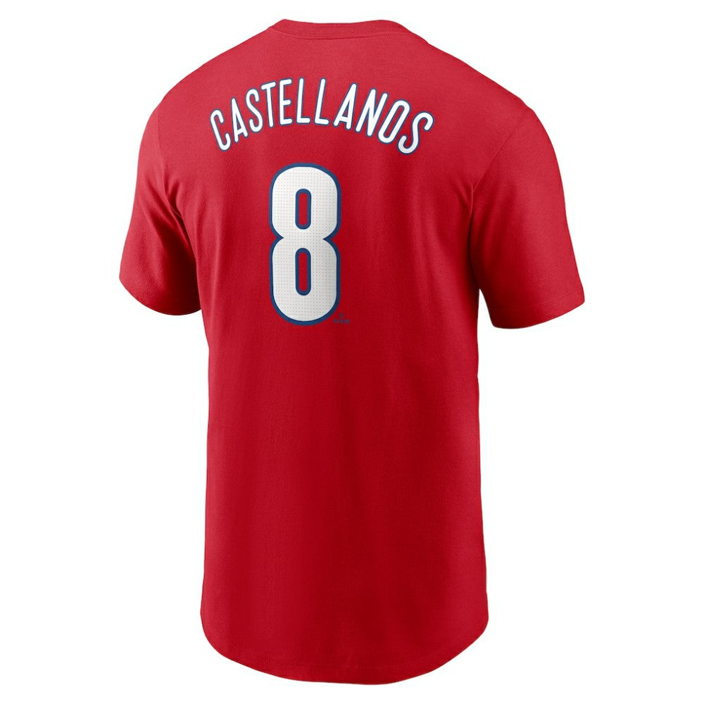 Nick Castellanos Philadelphia Phillies Nike Fuse Name & Number T-Shirt - MLB