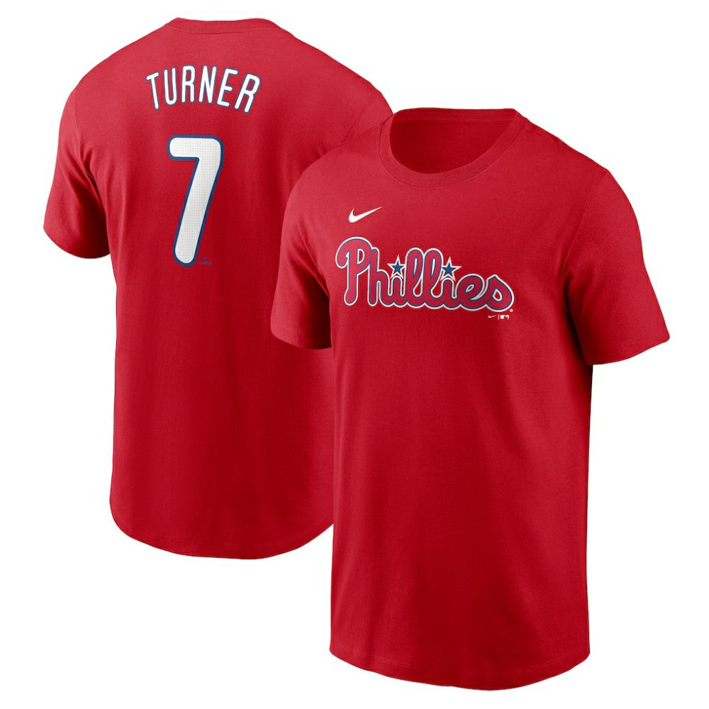 Trea Turner Philadelphia Phillies Nike Fuse Name & Number T-Shirt - MLB
