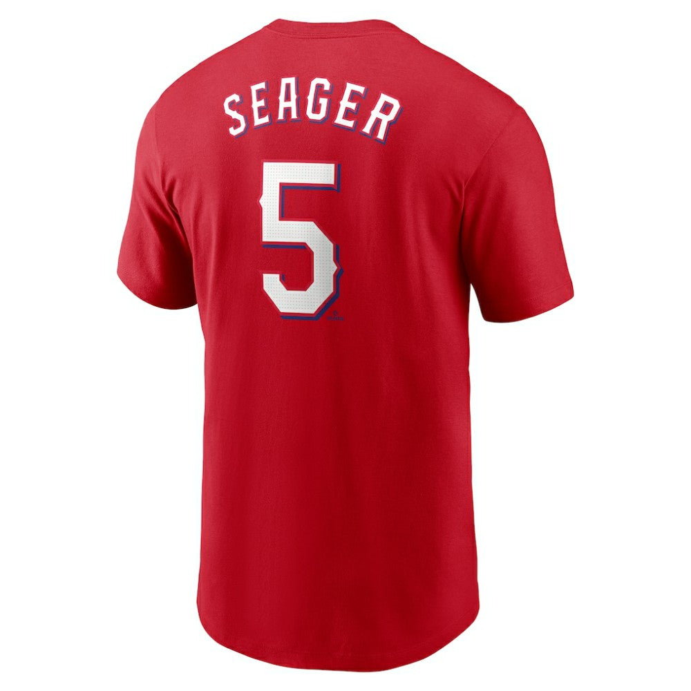 Corey Seager Texas Rangers Nike Fuse Name & Number T-Shirt - MLB