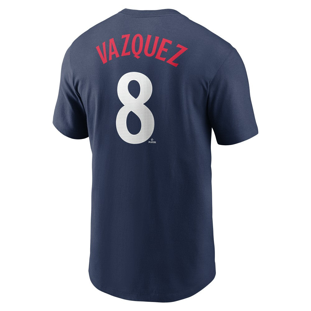 Christian Vazquez Minnesota Twins Nike Fuse Name & Number T-Shirt - MLB