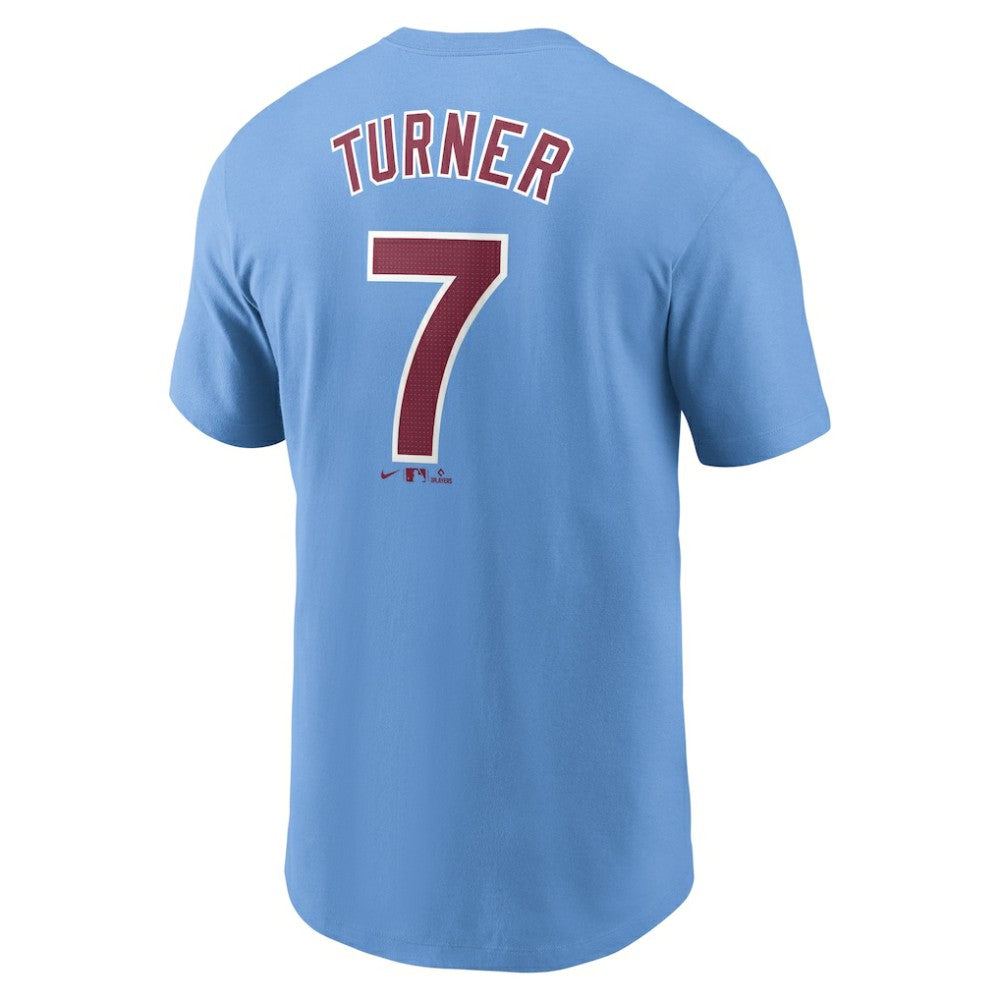 Trea Turner Philadelphia Phillies Nike Fuse Name & Number T-Shirt - MLB